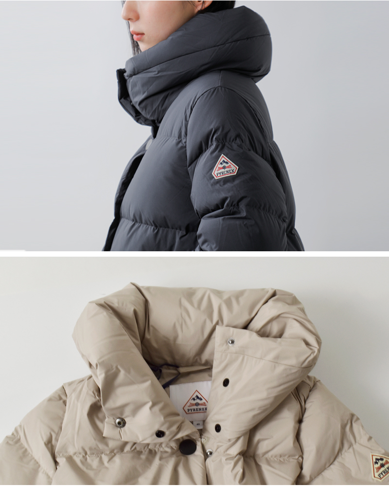PYRENEX(ピレネックス)エローラミドルダウンジャケット“ELAURA2”hwu036