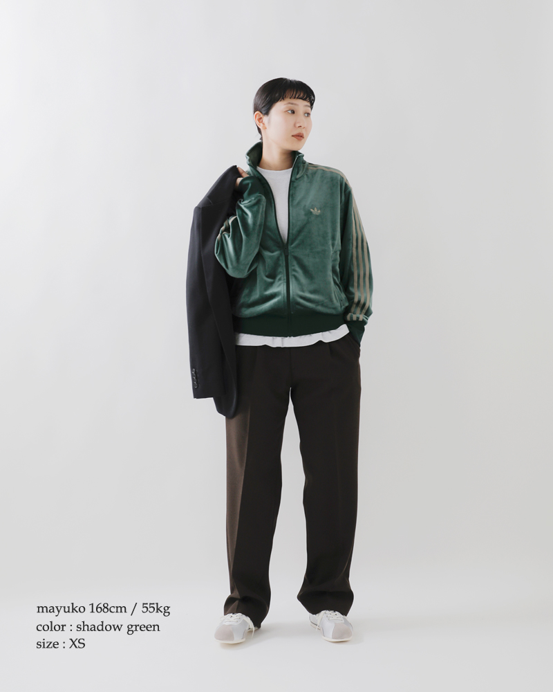 adidas Originals(アディダス オリジナルス)ファイヤーバードベロアトラックトップジャケット“FBTTVELOUR”id053