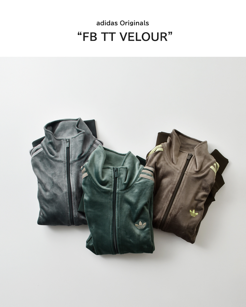 adidas Originals(アディダス オリジナルス)ファイヤーバードベロアトラックトップジャケット“FBTTVELOUR”id053