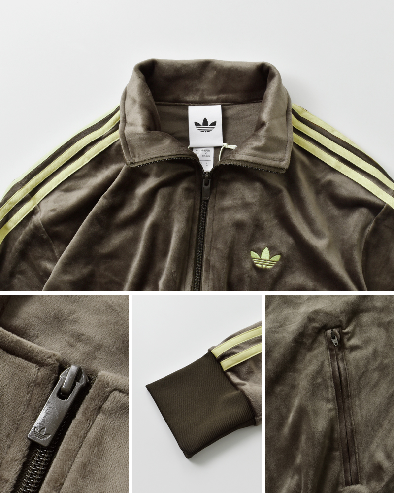 adidas Originals(アディダス オリジナルス)ファイヤーバードベロアトラックトップジャケット“FBTTVELOUR”id053