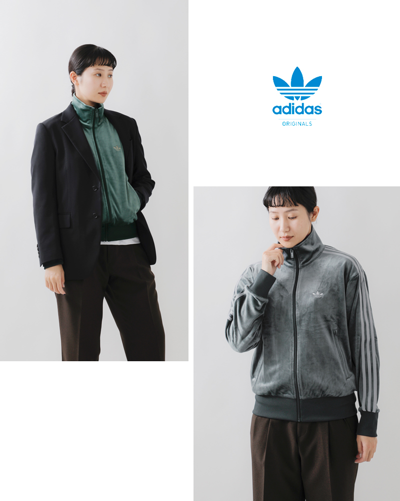 adidas Originals(アディダス オリジナルス)ファイヤーバードベロアトラックトップジャケット“FBTTVELOUR”id053