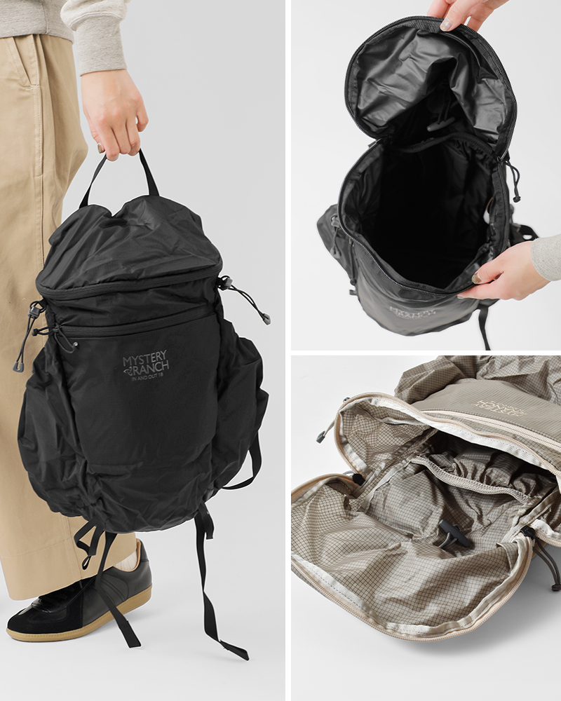 MYSTERY RANCH(ミステリーランチ)インアンドアウト18軽量パッカブルバックパック18L“IN＆OUT18”inandout-18