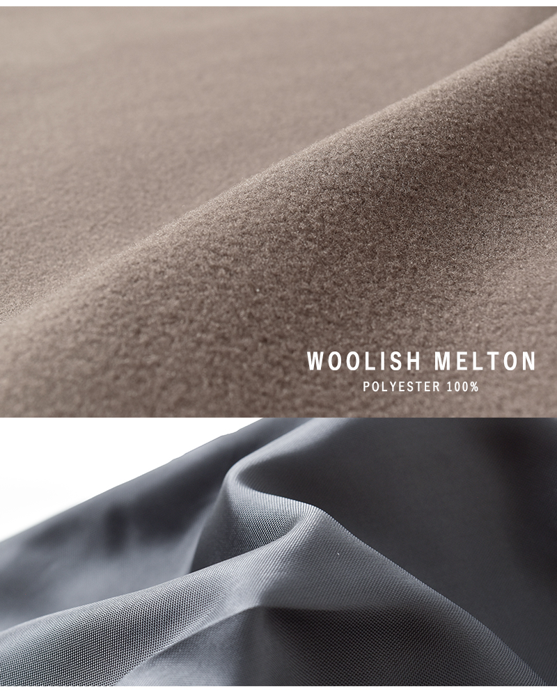 sogliaウーリッシュメルトンワイドイージーパンツ“WOOLISHMeltonWideEasyPants”woolish-m-w-easypt