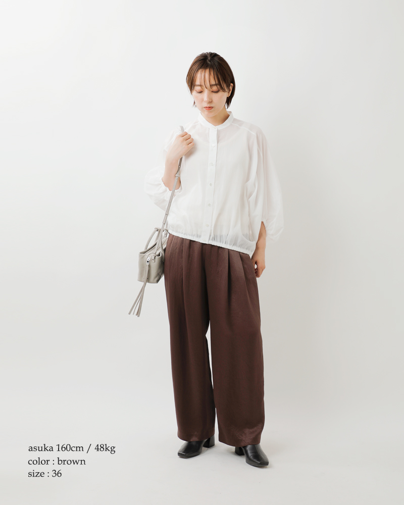 ma couleur マ クルール レザー ライク サテン ビンテージ