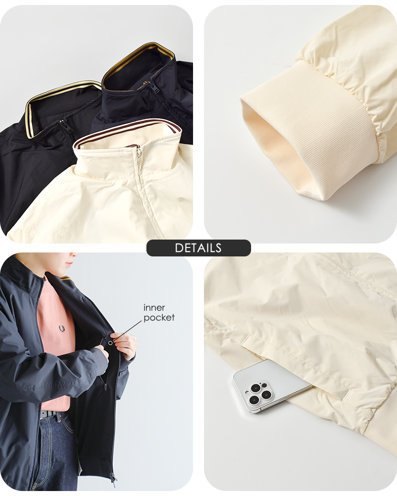 FRED PERRY(フレッド ペリー)ブレンサムジャケット“THEBRENTHAMJACKET”j2660