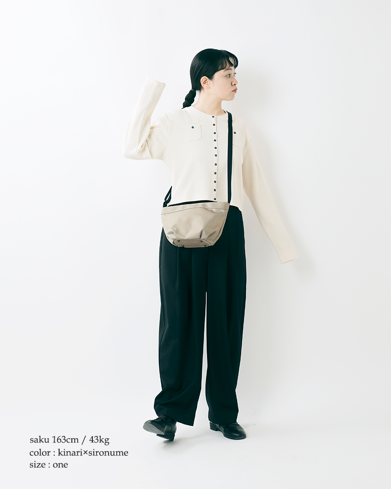 MARINE DAY(マリンデイ)66ナイロン/レオパードショルダーバッグ“JASMINE”jasmine2