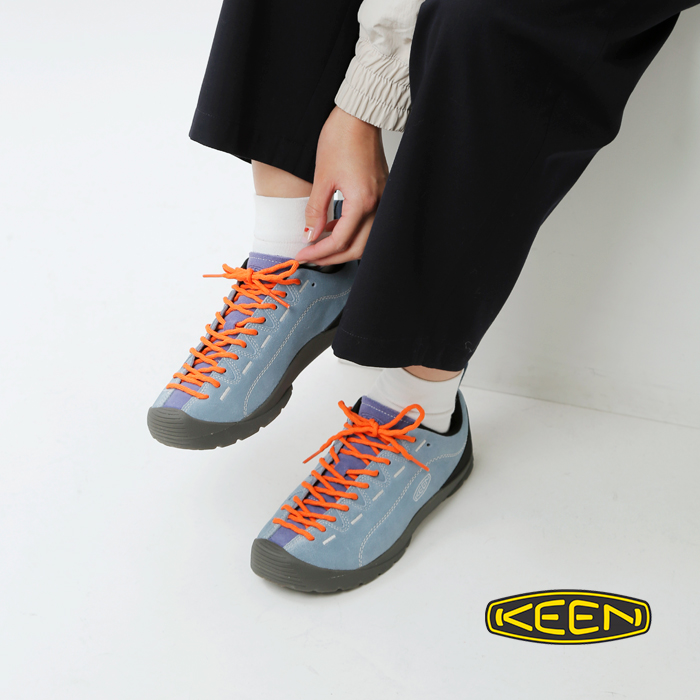 KEEN(キーン)スエードアッパーアウトドアスニーカー“JASPER”jasper