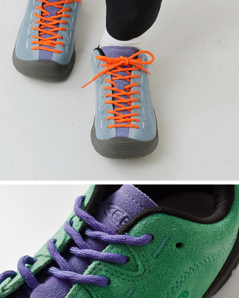 KEEN(キーン)スエードアッパーアウトドアスニーカー“JASPER”jasper