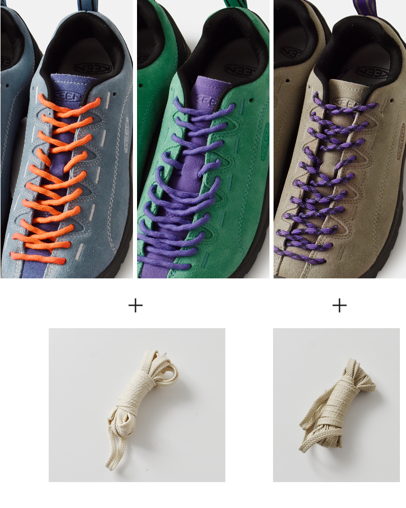 KEEN(キーン)スエードアッパーアウトドアスニーカー“JASPER”jasper