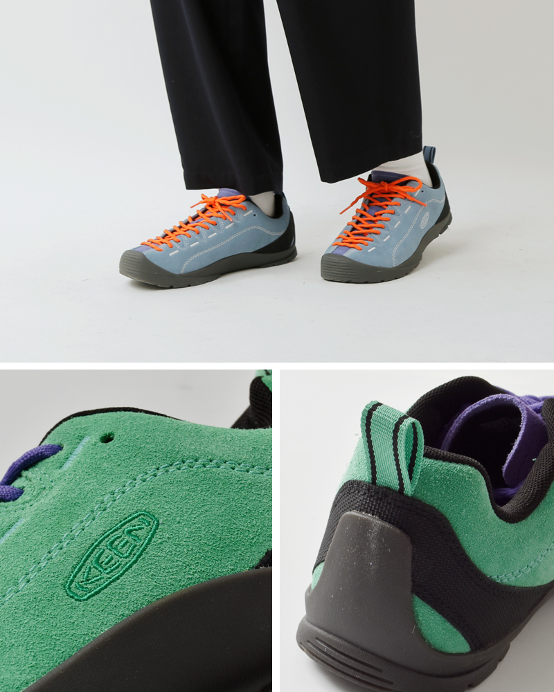 KEEN(キーン)スエードアッパーアウトドアスニーカー“JASPER”jasper