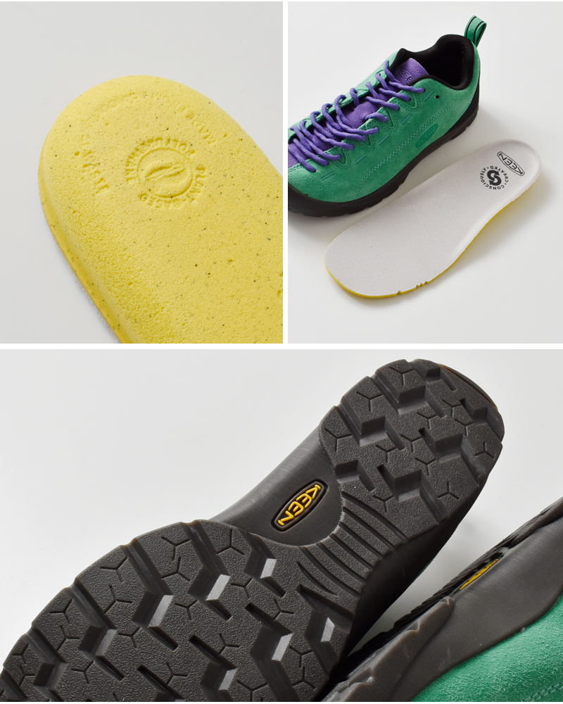 KEEN(キーン)スエードアッパーアウトドアスニーカー“JASPER”jasper