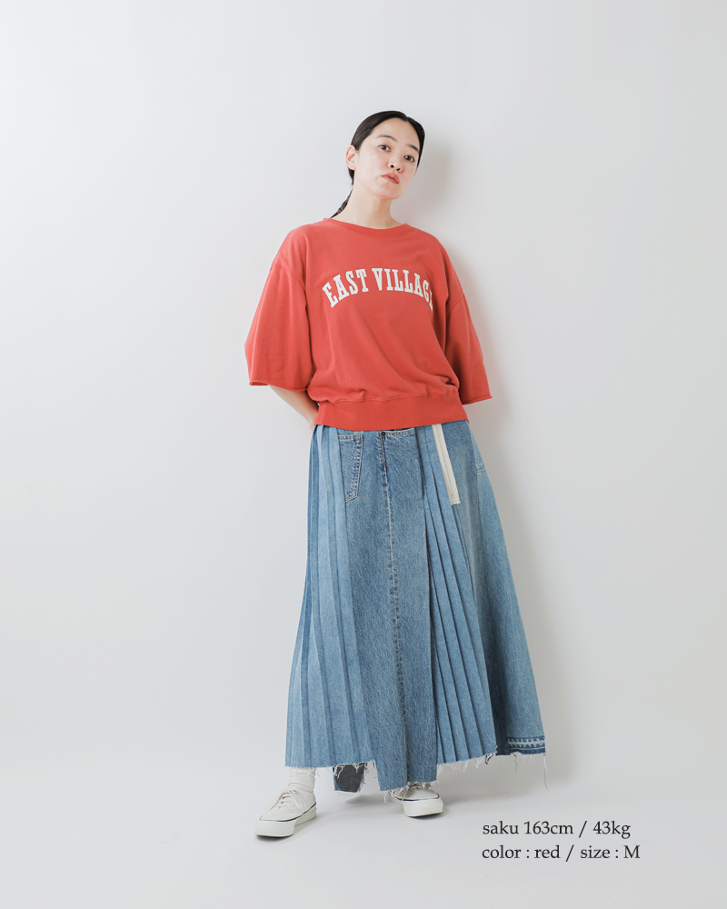 Johnbull(ジョンブル)コットンカットオフスリーブスウェットプルオーバーjl253c05