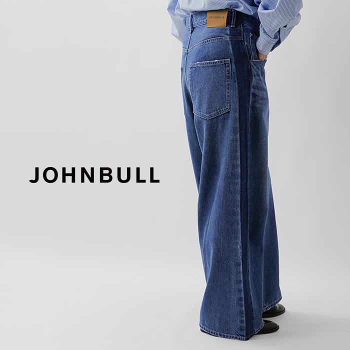 Johnbull ジョンブル ライン デニム パンツ jl253p10-nk 2025aw