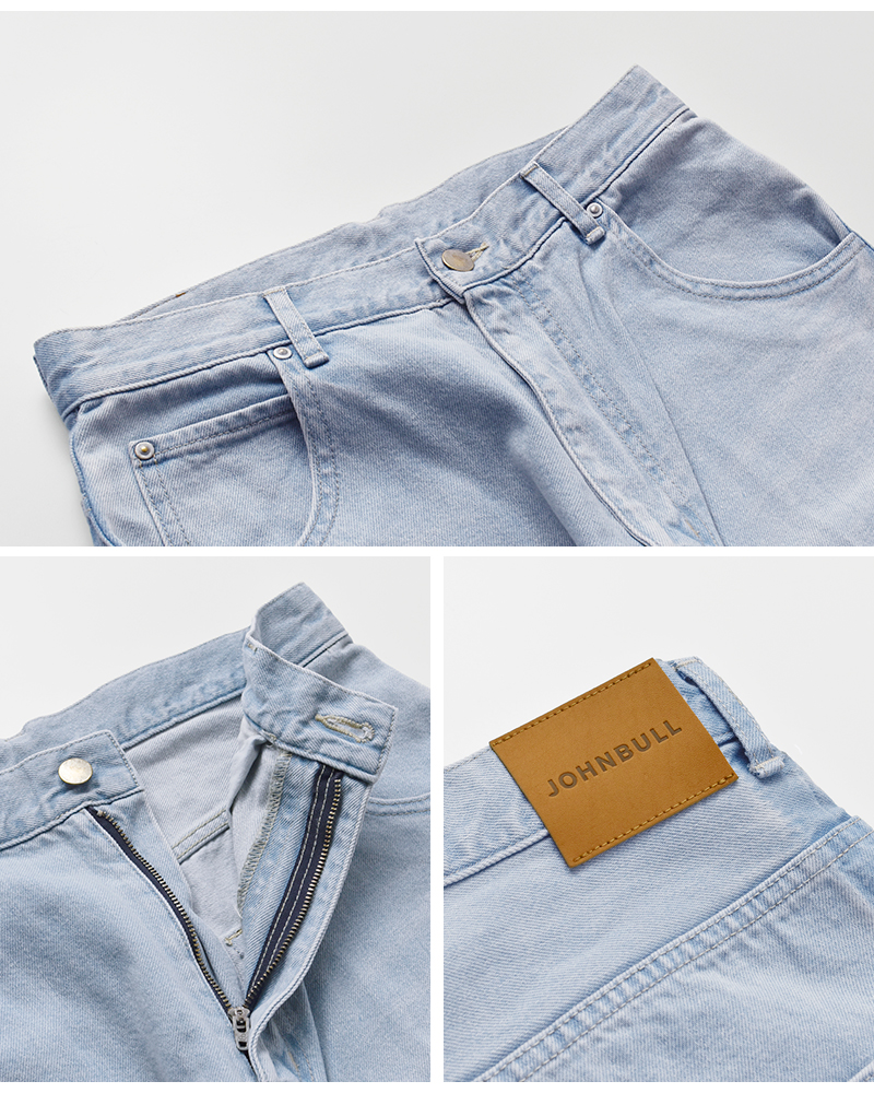 Johnbull(ジョンブル)ラインデニムパンツjl253p10