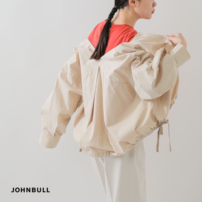 Johnbull(ジョンブル)MILノーカラーシャツブルゾンjl253s08