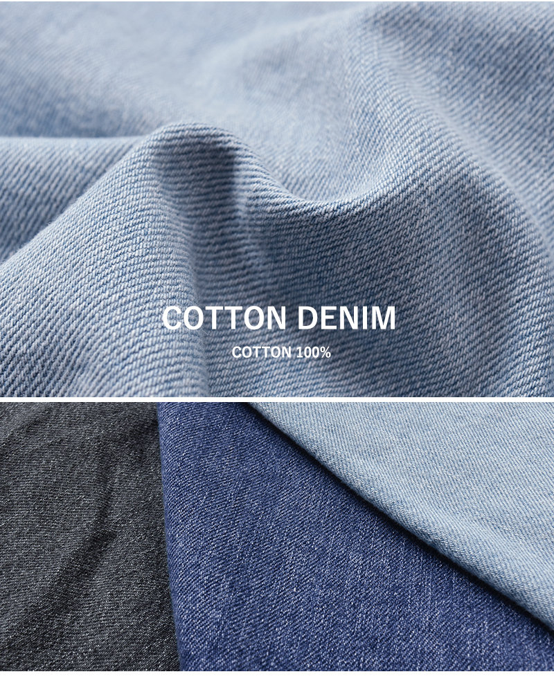 Johnbull(ジョンブル)ライトデニムオーバーラインシャツjl253s09