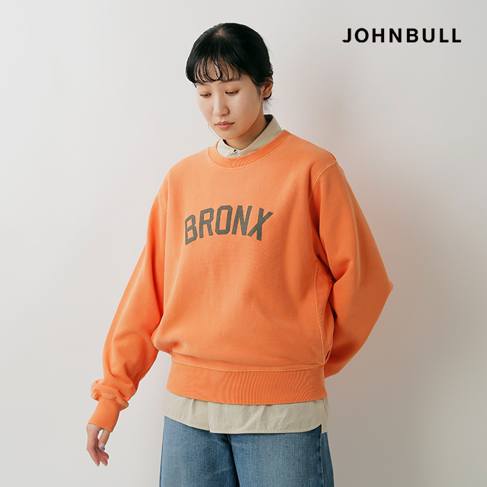 Johnbull(ジョンブル)コットントンプキン裏毛タッキングプルオーバーjl254c01