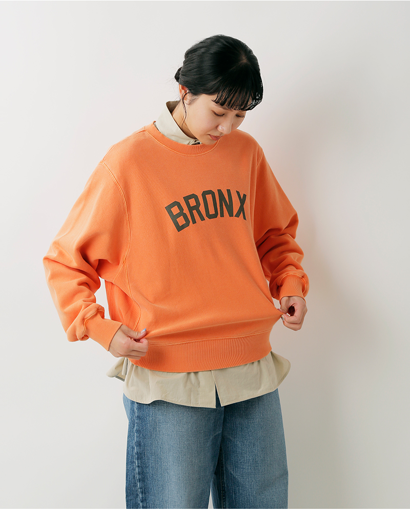 Johnbull(ジョンブル)コットントンプキン裏毛タッキングプルオーバーjl254c01