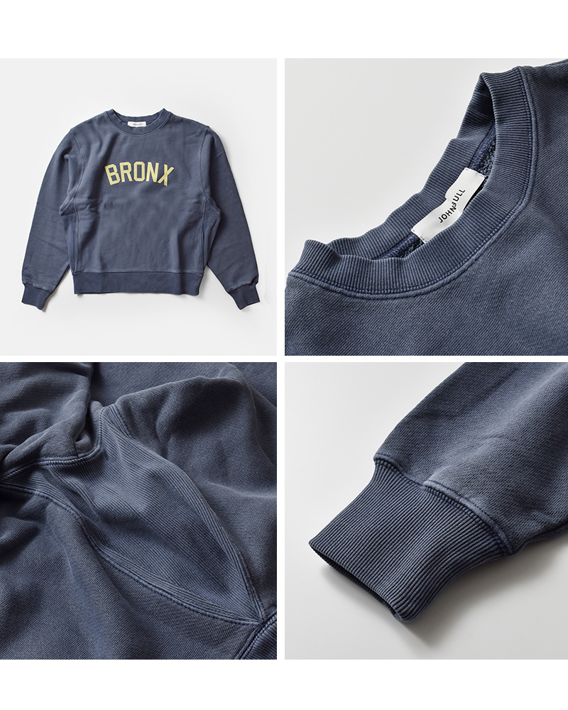 Johnbull(ジョンブル)コットントンプキン裏毛タッキングプルオーバーjl254c01