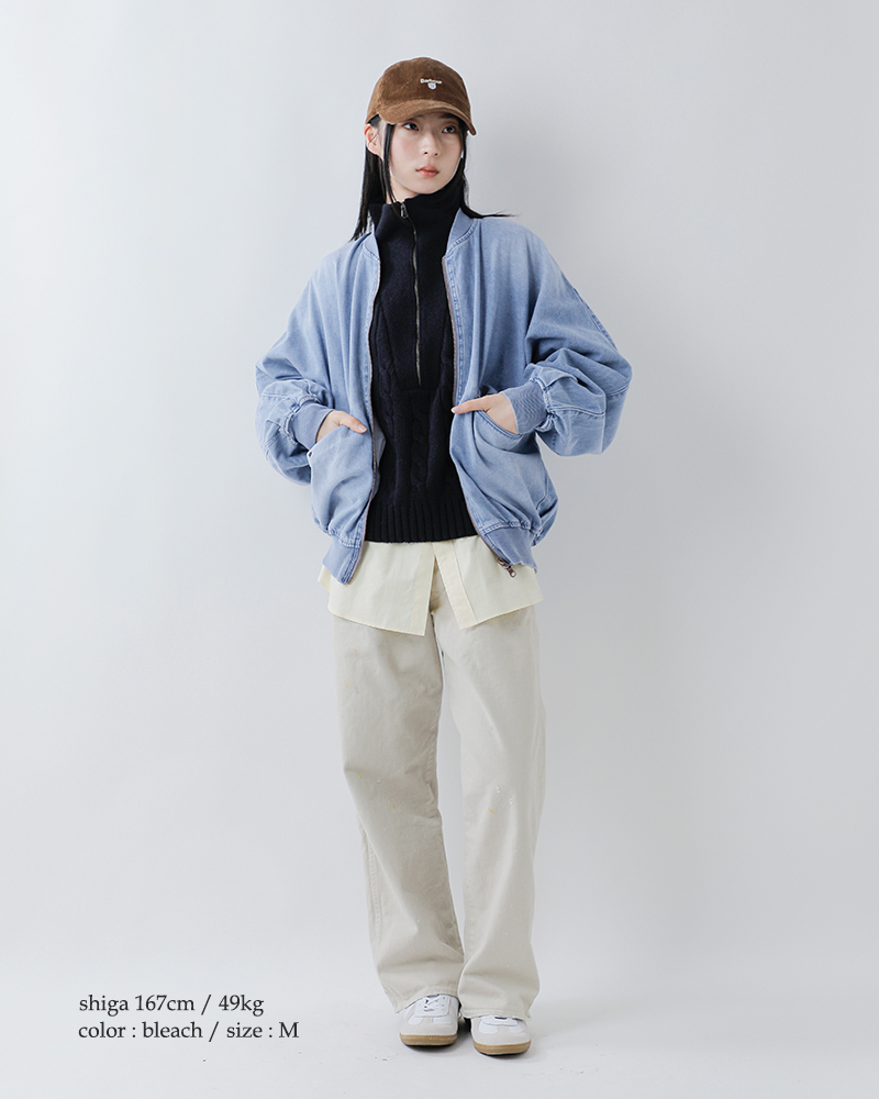 Johnbull(ジョンブル)デニムオーバーブルゾンjl254l07