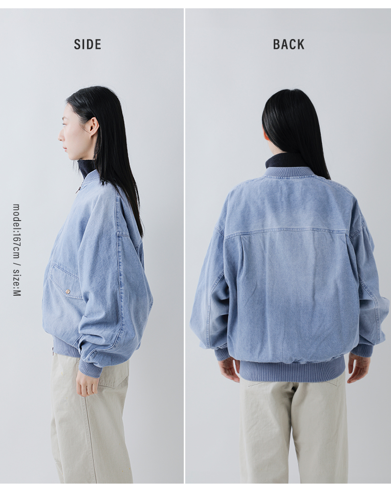 Johnbull(ジョンブル)デニムオーバーブルゾンjl254l07