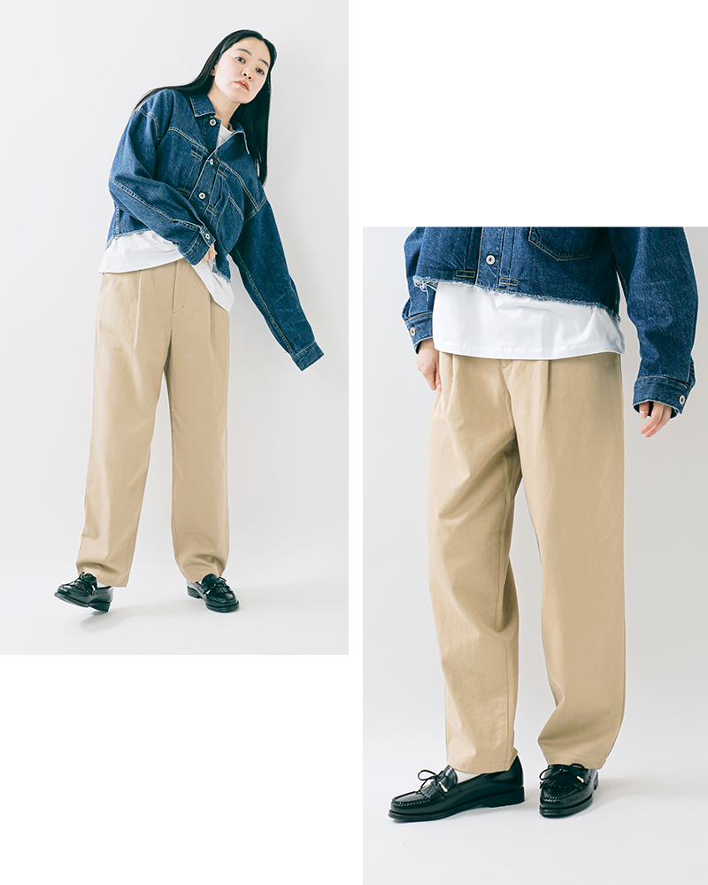 Johnbull(ジョンブル)ライトモールスキンタックイージーパンツjl254p04