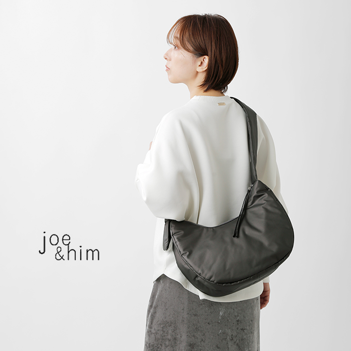 joe&him(ジョーアンドヒム)ボンディングハーフムーンバッグ“Moon”jo-ac5306