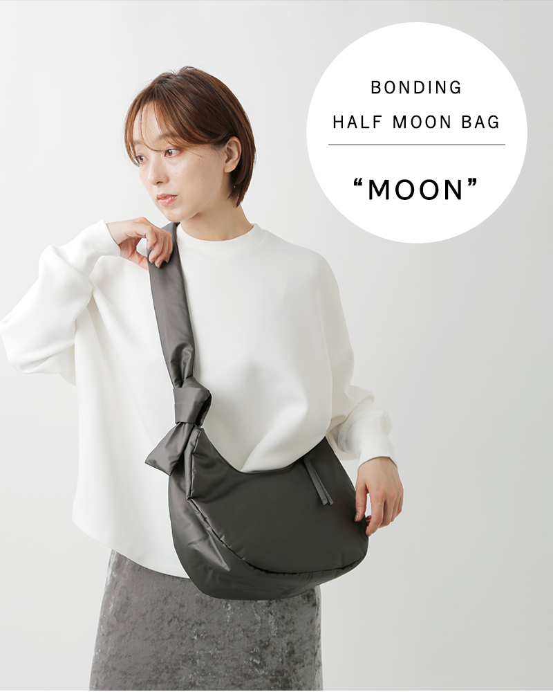 joe&him(ジョーアンドヒム)ボンディングハーフムーンバッグ“Moon”jo-ac5306