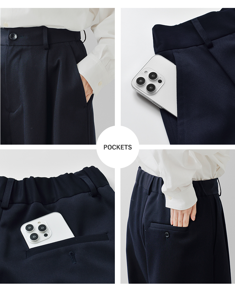 【新品未使用】Patou アイコニック ウール ショートパンツ〈専用〉 Patou | アイコニック ウール ショートパンツ