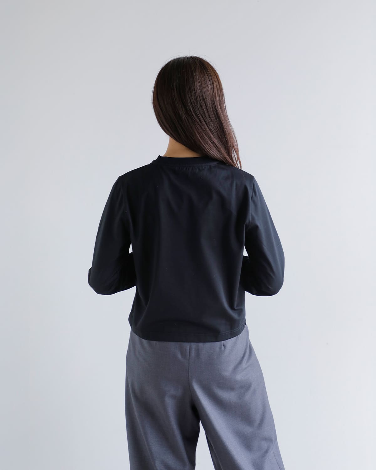 Nicolas Jenson(ニコラジェンソン)コットンクルーネックロングスリーブプルオーバー “CREW NECK LONG SLEEVE” js-23ss-01