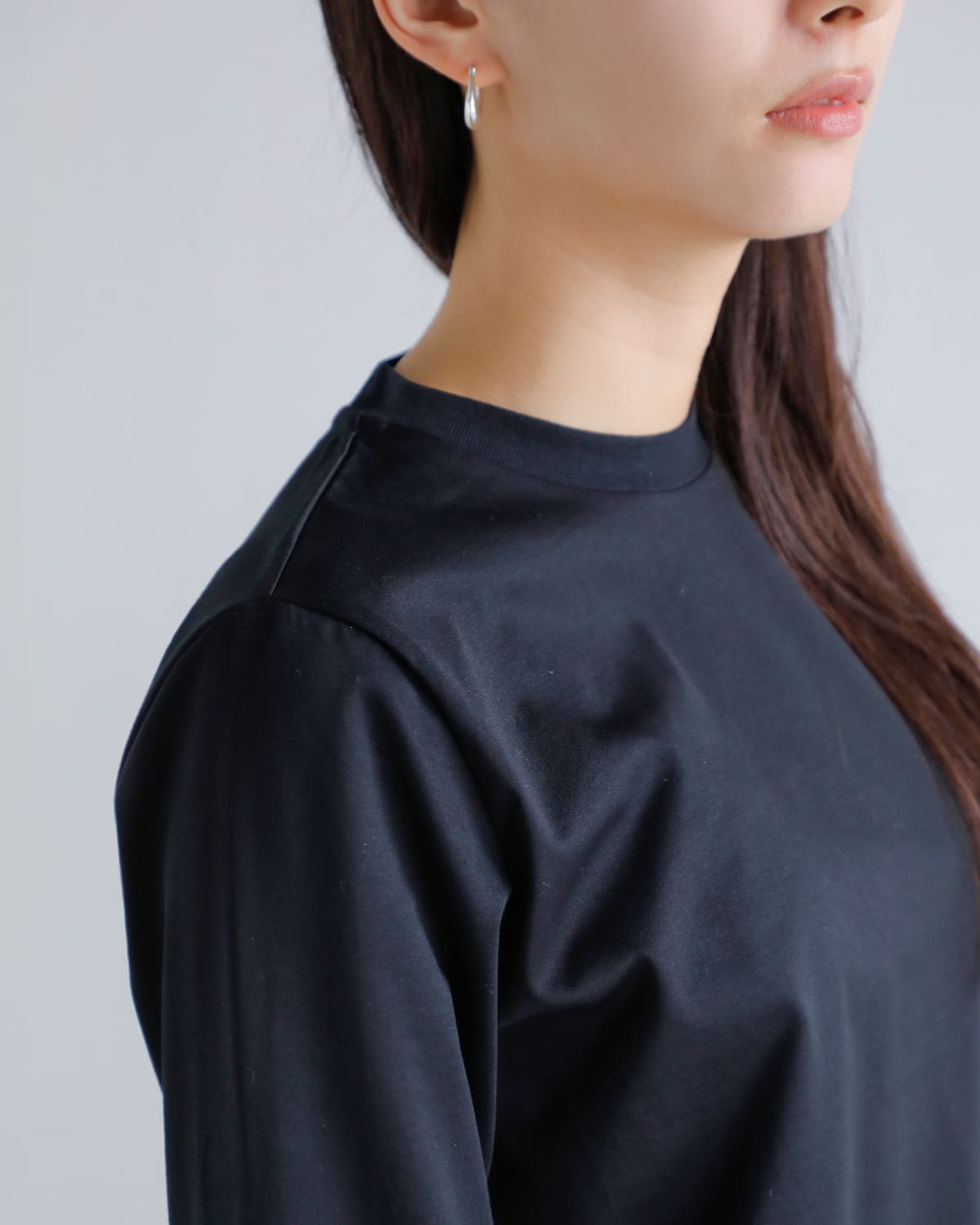 Nicolas Jenson(ニコラジェンソン)コットンクルーネックロングスリーブプルオーバー “CREW NECK LONG SLEEVE” js-23ss-01