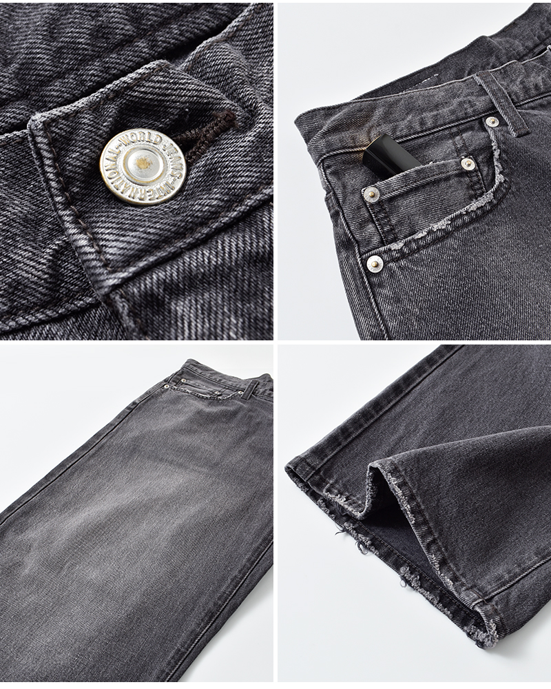 Johnbull(ジョンブル)デニムワイドジーンズjy253p01