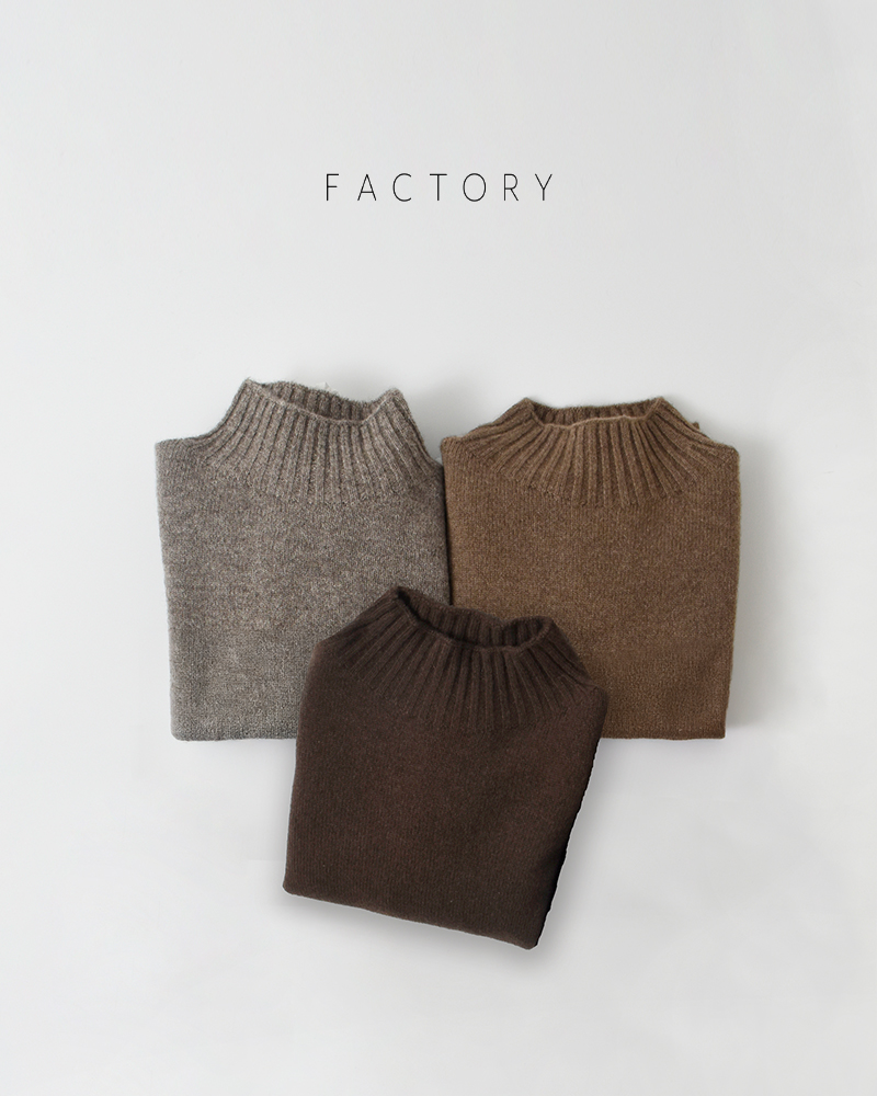 FACTORY(ファクトリー)ヤクショート丈ワイドセーターk-11-same1