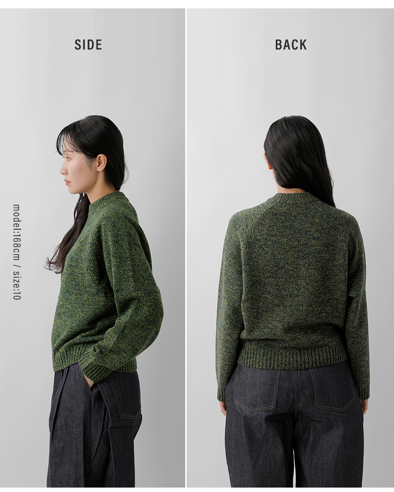 FRED PERRY(フレッド ペリー)ウールモックネックニットプルオーバー“TWISTEDMARLMOCKNECKJUMPER”k1133