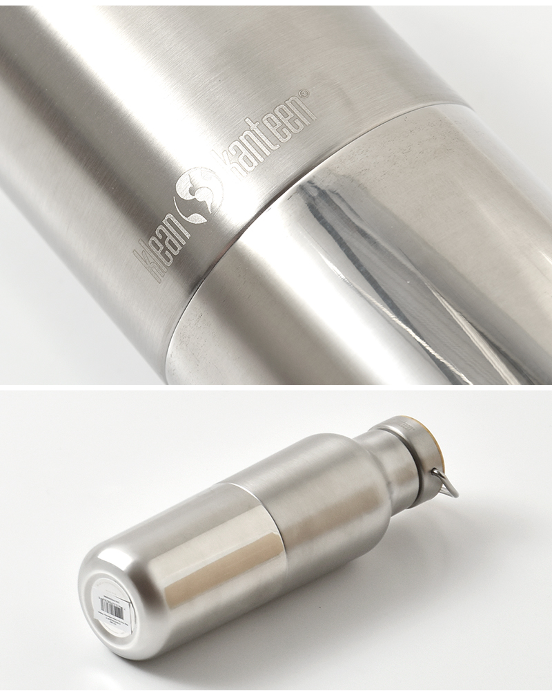 klean kanteen(クリーンカンティーン)ライズクラシックバンブーキャップステンレスボトル473mlk16rvcsslb