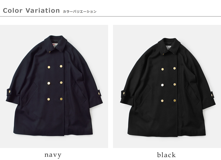 Traditional Weatherwear(トラディショナルウェザーウェア)マールトンライトメルトンウールダブルロングコート“MALTONDOUBLELONG”l252kgfco0473ml