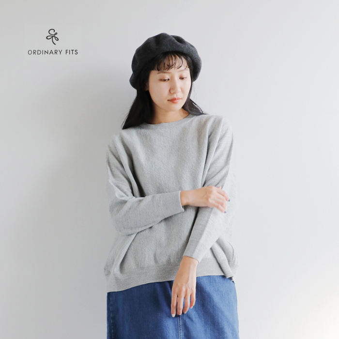 ordinaryfits(オーディナリーフィッツ)バーバーニットプルオーバー“BARBERKNIT”kn010-325