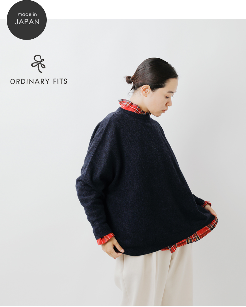 ordinaryfits(オーディナリーフィッツ)バーバーニットプルオーバー“BARBERKNIT”kn010-325