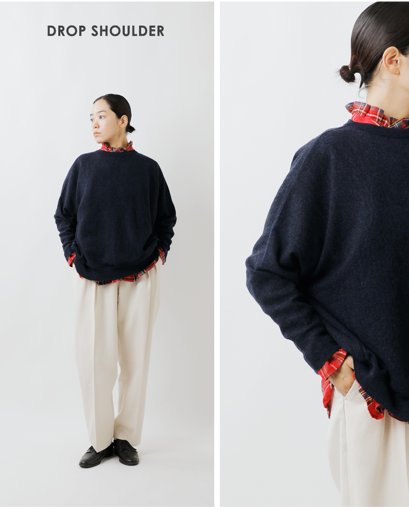 ordinaryfits(オーディナリーフィッツ)バーバーニットプルオーバー“BARBERKNIT”kn010-325
