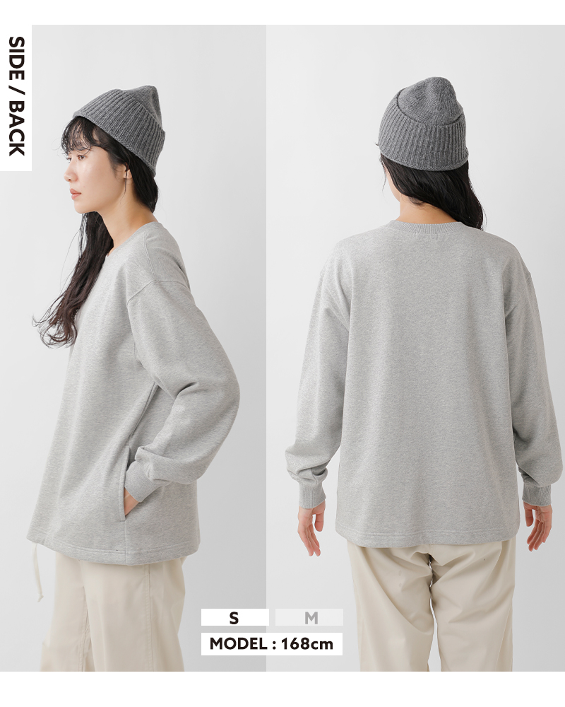 NEUTRALWORKS.(ニュートラルワークス)MXPスタンダードクルーネックスウェットシャツ“MXPSTANDARDSWEATCREWNECK”ksu25347