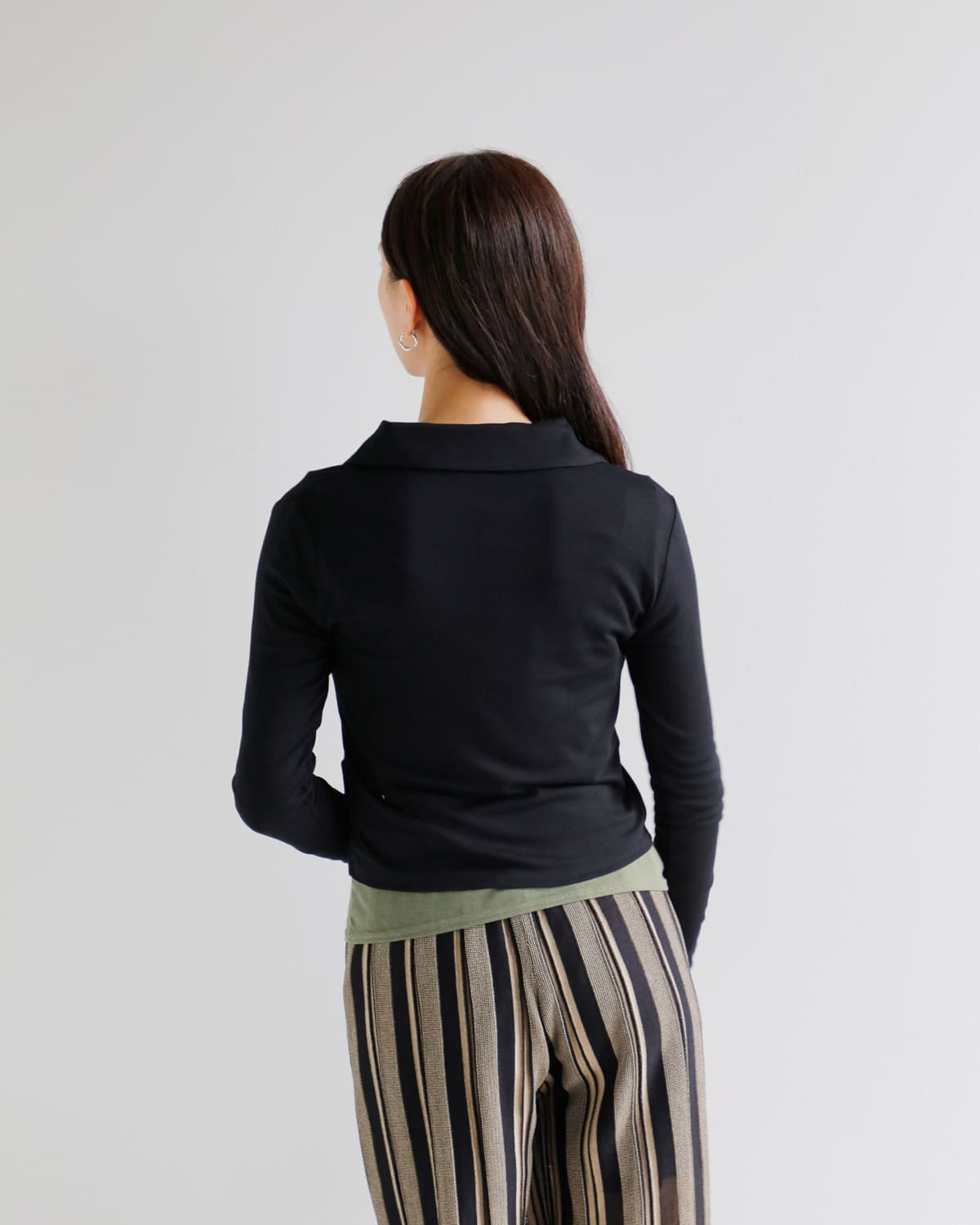 kiehtova(キエトヴァ)スリムカラーカーディガンktwr39 “SLIM COLLAR CARDIGAN” ktwr39