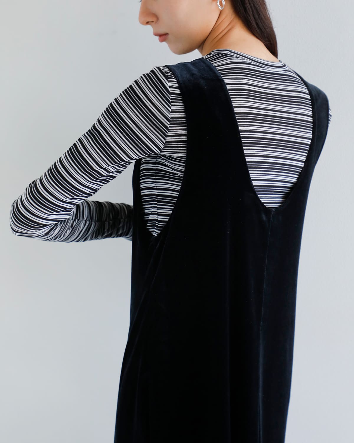 kiehtova(キエトヴァ)シアーボーダートップス “SHEER BORDER TOPS” ktwr41