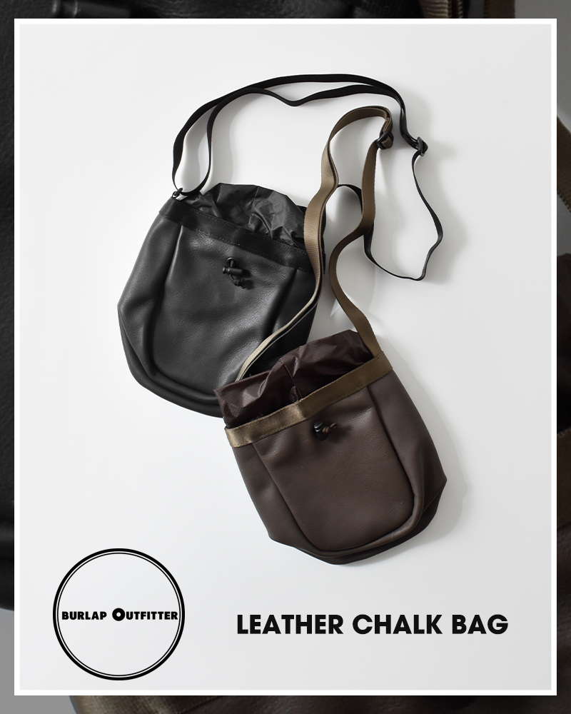 BURLAP OUTFITTER(バーラップアウトフィッター)レザーチョークショルダーバッグl-chalk-bag