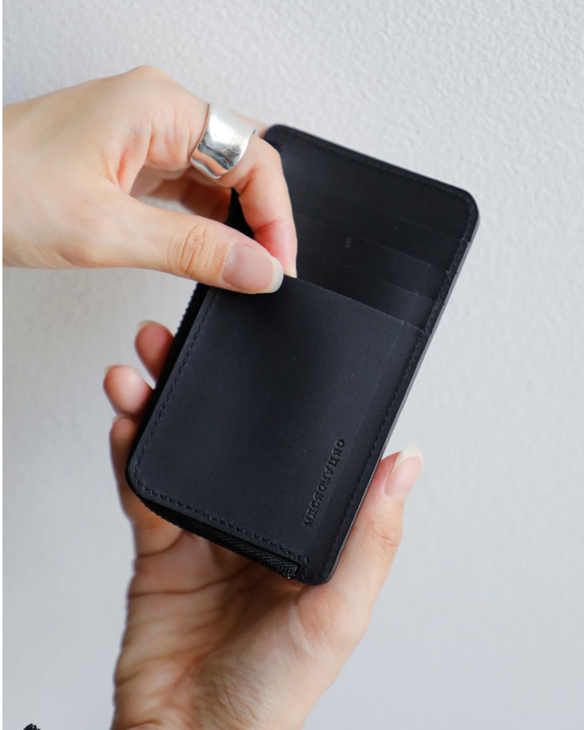 macromauro(マクロマウロ)L字型ジップペイントパース “L-PURSE” l-purse