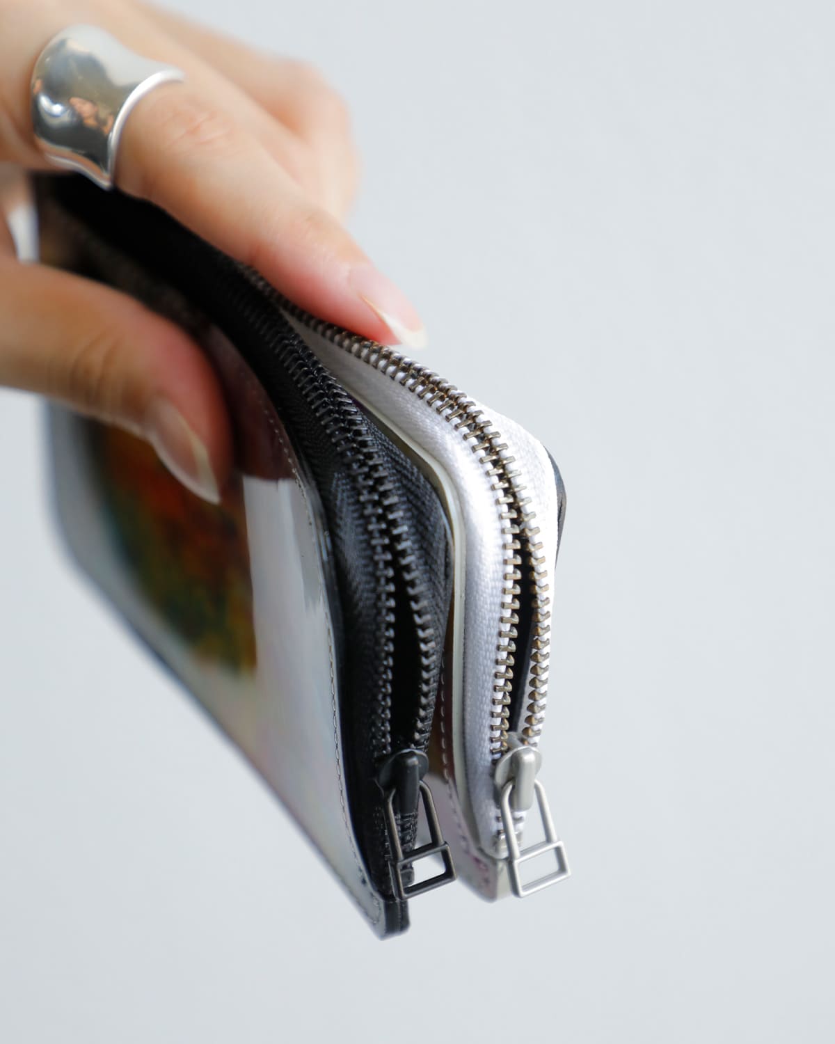 macromauro(マクロマウロ)L字型ジップペイントパース “L-PURSE” l-purse