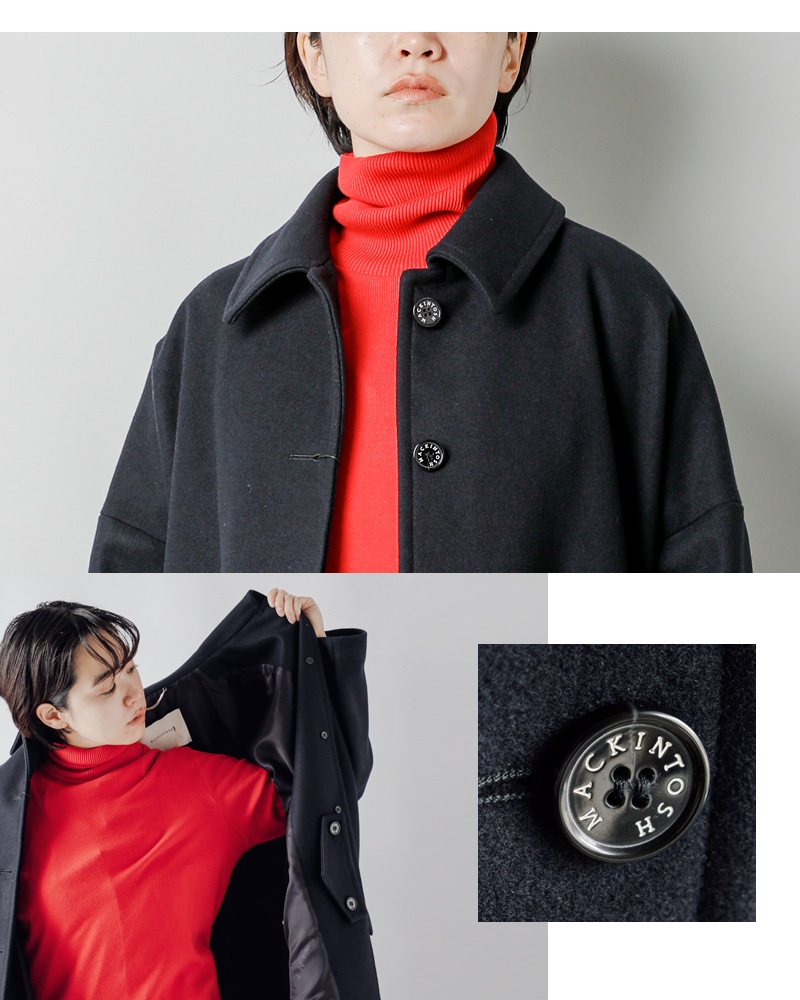 新品/MACKINTOSHマッキントッシュ/ツイル2WAYフーデットコート Mackintosh 【20%OFF】マッキントッシュ MACKINTOSH 撥水