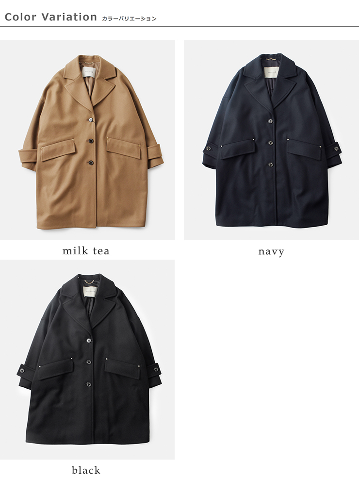 MACKINTOSH(マッキントッシュ)ライトウエイトメルトンウールハンビーチェスターコクーンコート“HUMBIECHESTERCOCOON”l242mo1149fl2k