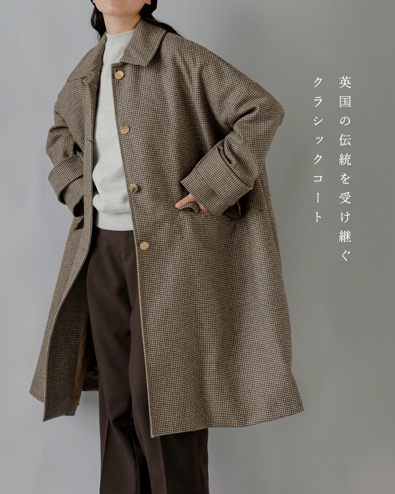 MACKINTOSH マッキントッシュ ウール ハンビー メタルボタン