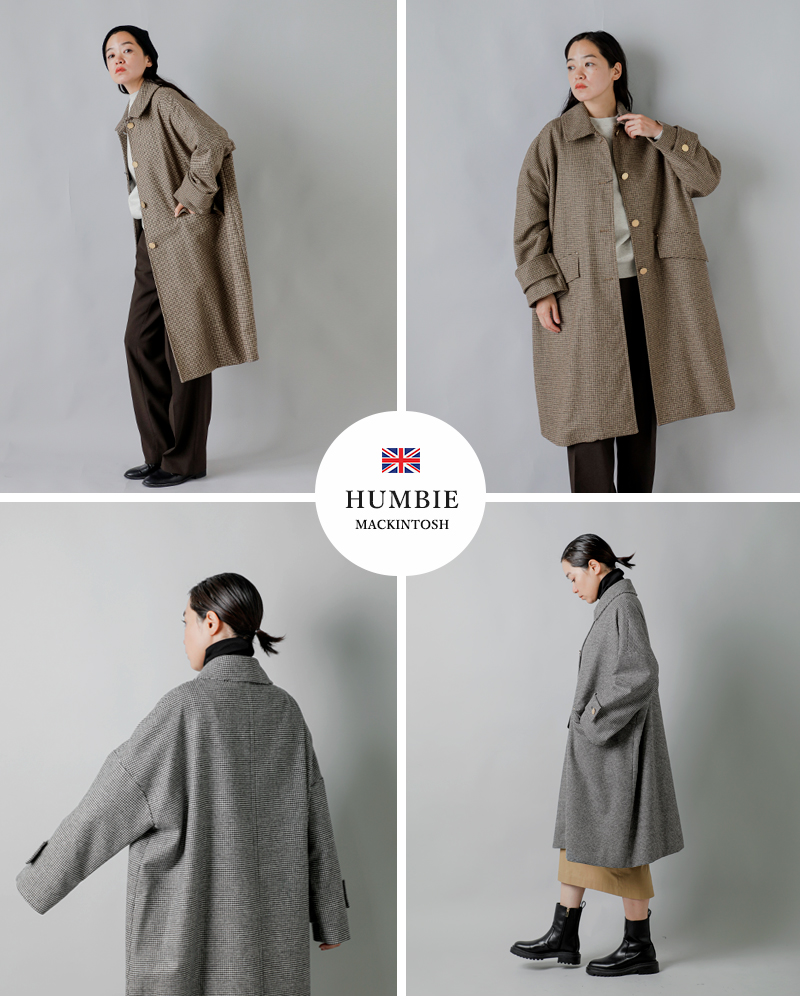 MACKINTOSH マッキントッシュ ウール ハンビー メタルボタン