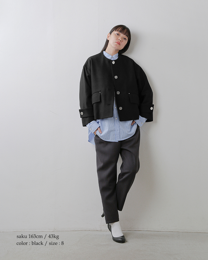 MACKINTOSH(マッキントッシュ)ウールハンビーノーカラージャケット“HUMBIENOCOLLARSLJACKETMB”l252hi1193fdv